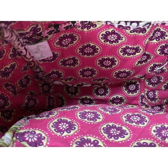 VERA BRADLEY Shoulder Crossbody Purse Very Berry Paisley Purple & Pinks Retired - Picture 12 of 12